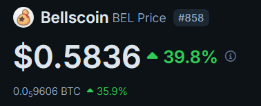 Plokof1's tweet photo. Did you know that $BEL was 1st #memecoin ever made?
So... why not hold some $BEL? 🔥
@BellsChain 

(Btw, $CROFAM is the 1st #hashtagcoin ever made 👀)
#crofam https://t.co/7i9dwANiBx