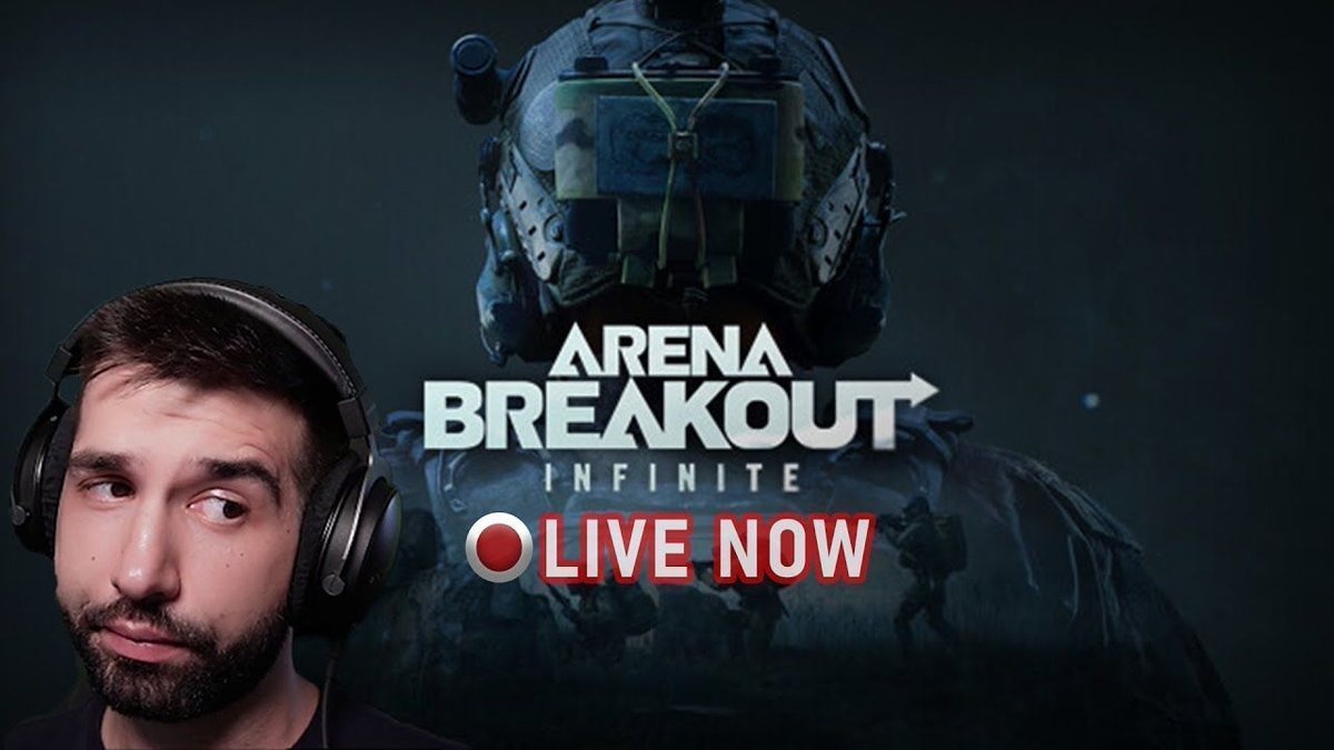 therealxand3r's tweet photo. Going live soon! 🔥 

Get ready for some "Arena Breakout  Infinite" action—stream starts in just a bit! https://t.co/tHQ3MQV4Nc