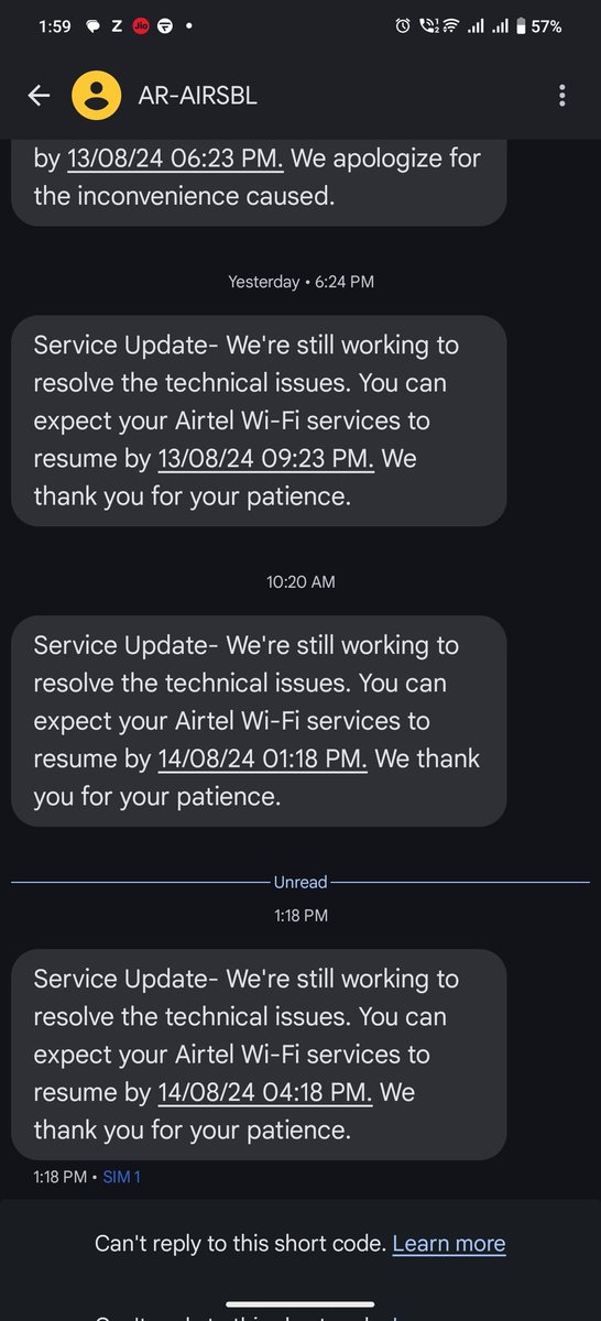 flameAce99's tweet photo. What kind of behaviour is this @Airtel_Presence @airtelindia https://t.co/MQgcUq89RS