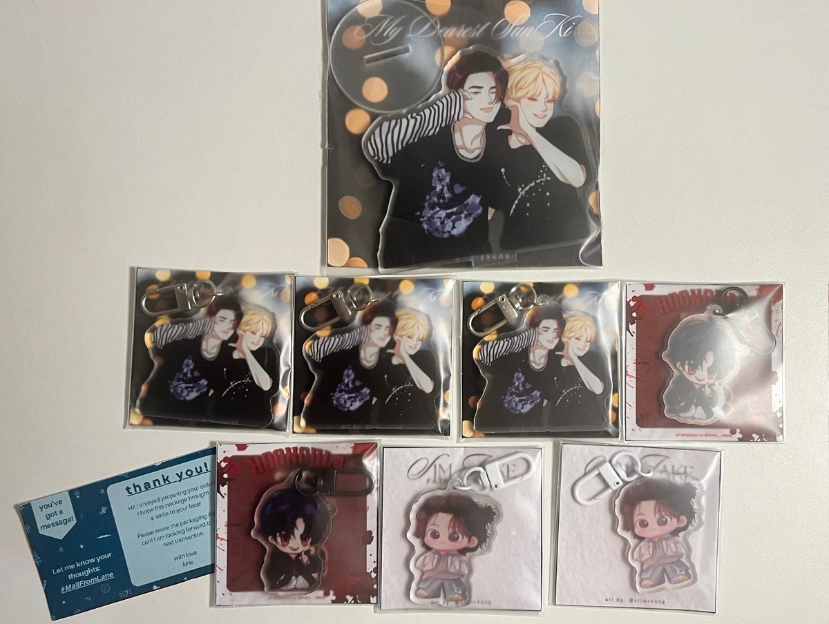 yangcheolsooo's tweet photo. 💌:  @jaymazinglyf #MailFromLane

Hello! Late feedback, but my keyrings and sunki standee came home safely. Thank you so much for packing it well 🫶🏻

૮₍ ˶ᵔ ᵕ ᵔ˶ ₎ა https://t.co/aAN4W1IZWC