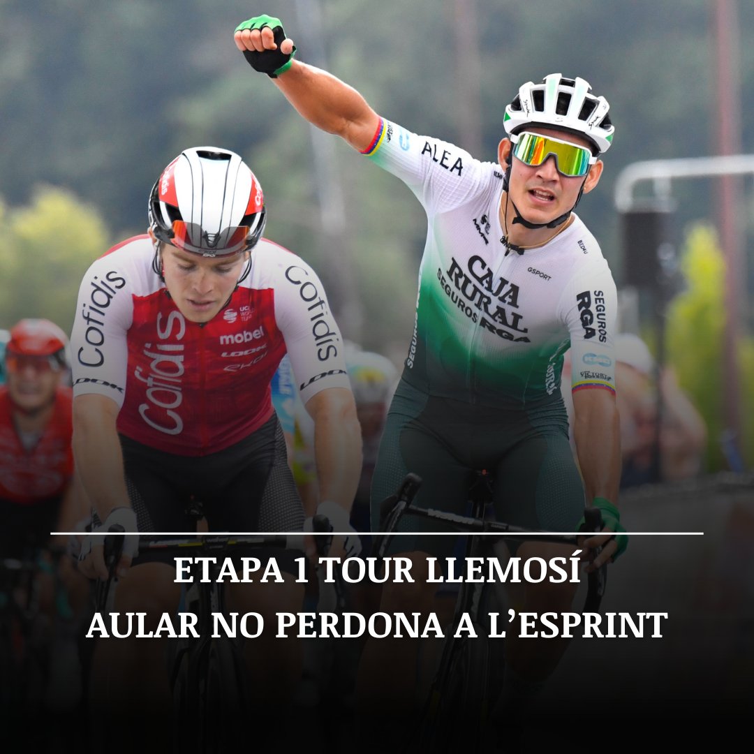 capdecursa's tweet photo. #TDL2024

Crònica Etapa 1 Tour Llemosí

Aular no perdona a l’esprint

@eduprades, 29è

https://t.co/6bvrIam0N6 https://t.co/5Y6abYoec5