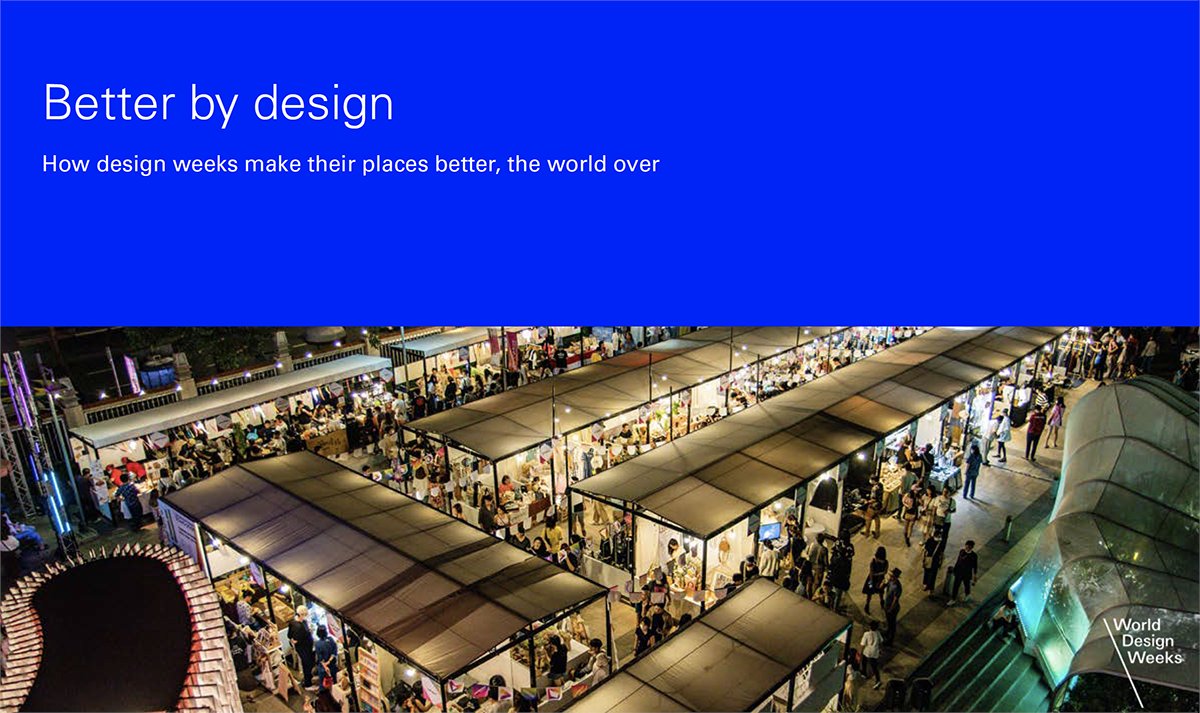 📑 What is WDW Impact Report?

The Impact Report "Better By Design" presents how design weeks make their places better, the world over.

🔗 Check the 2024 Impact Report here ➡️ worlddesignweeks.org/news/world-des…

#BetterByDesign #UnitedByDesign