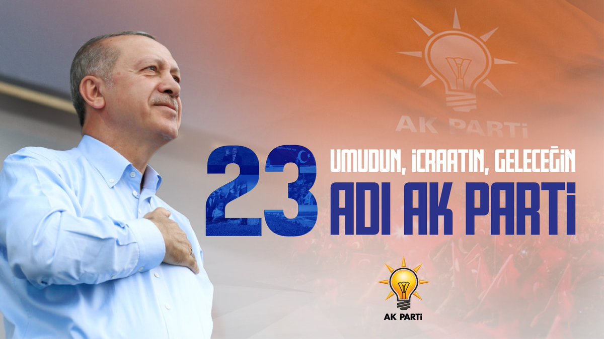 #AkParti23Yaşında