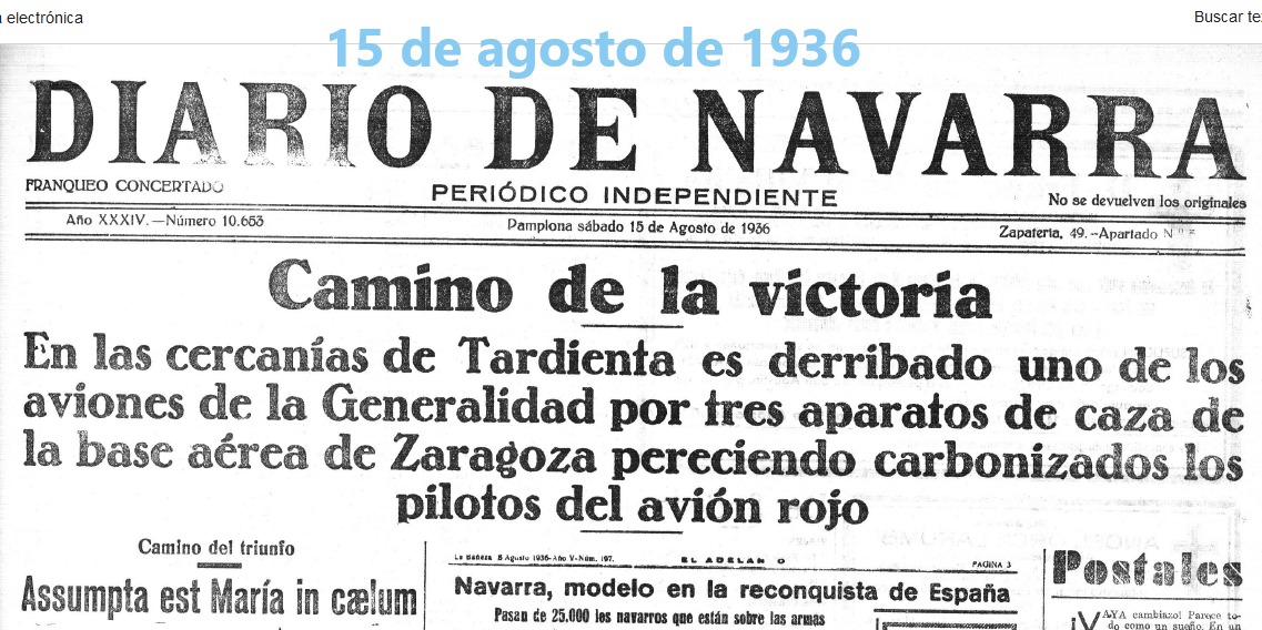 josebaasiron's tweet photo. 15 de agosto, aniversario de la violación y muerte de la niña Maravillas Lamberto, en presencia de su padre. Una magnífica ocasión para que la parlamentaria de UPN @MartaAlNav denuncie la carnicería que en 1936 provocó la derecha ideológica, sociológica y mediática de Navarra. https://t.co/NEV9qsUpnU