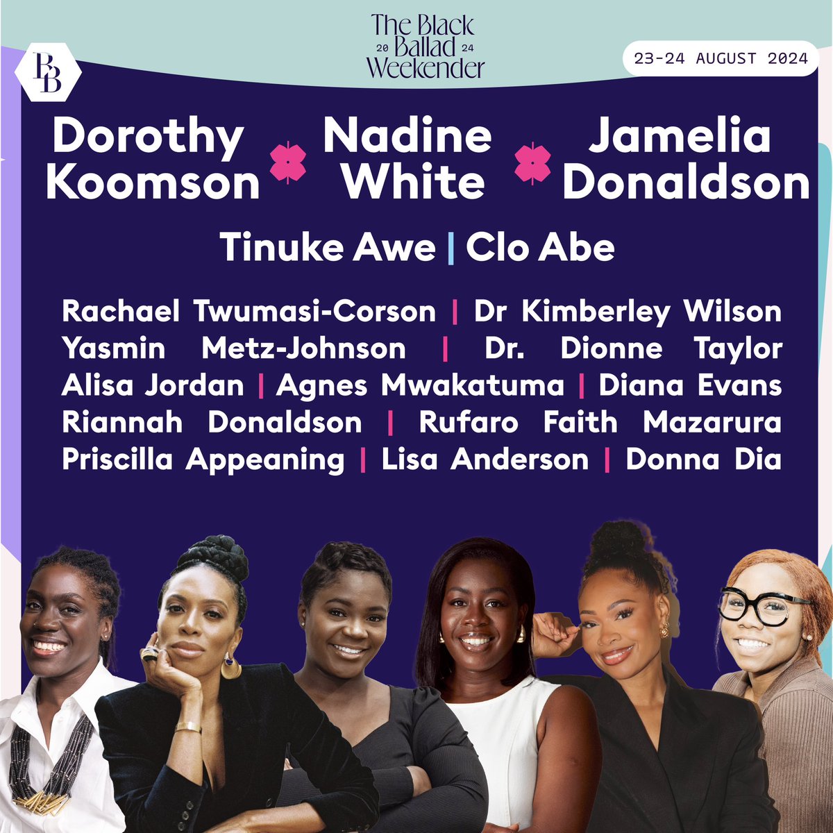 It’s giving black avengers… assemble 🦸🏿‍♀️🦸🏾‍♀️🦸🏽‍♀️

9 days to go!

Got your tickets yet? eventbrite.co.uk/e/the-black-ba…
