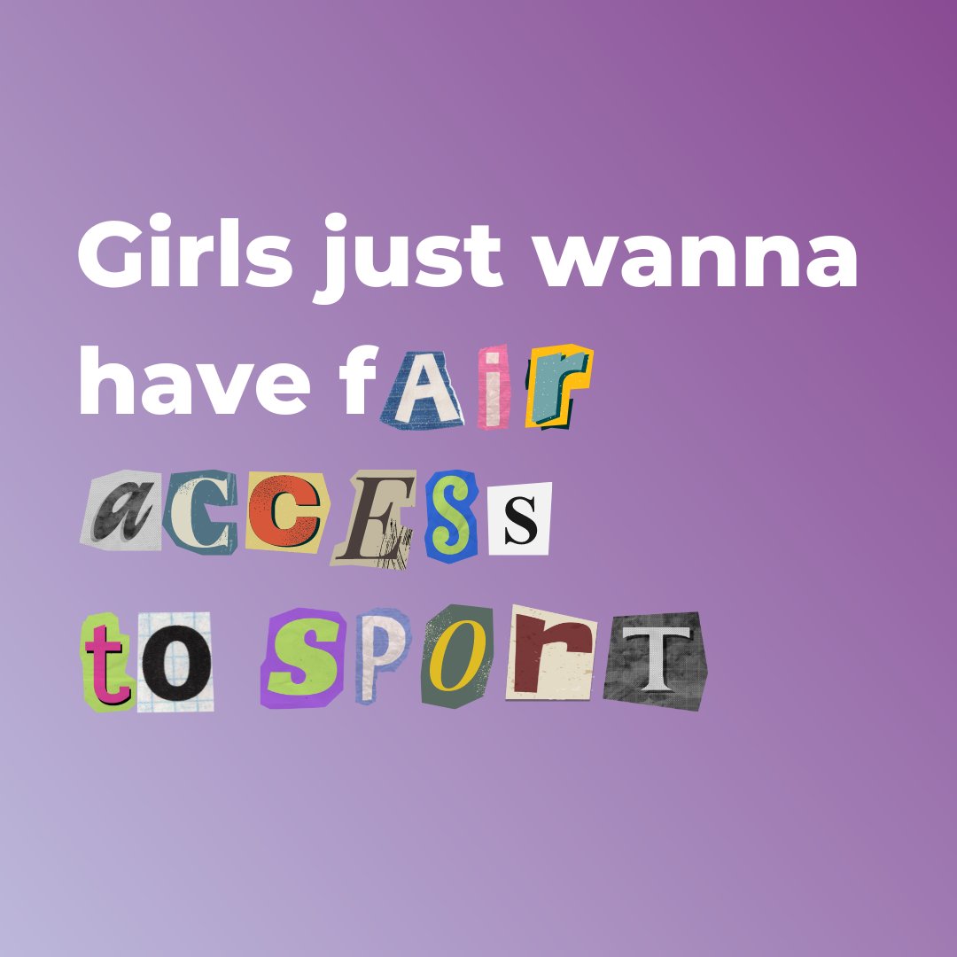 😢 Girls as young as five feel they don’t belong in sport 
🏀 49% of girls aged 5-11 take part in team sport compared to 70% of boys 
😥 61% of teenage girls feel judged when doing sport 

Our charity exists to change this - can you support us?

womeninsport.org/take-action/do…