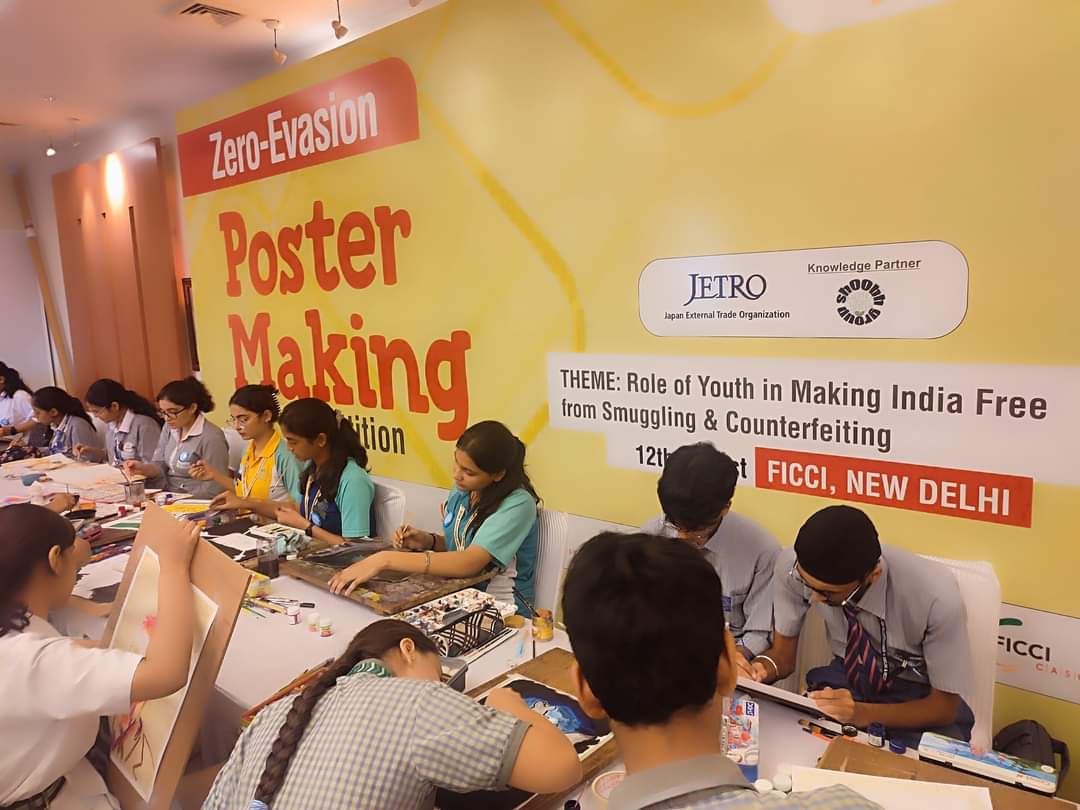 sidhatrigauba's tweet photo. Thank You for Making ZERO EVASION a Success! 
We extend our heartfelt thanks to the #Students for their #creativity and passion, the #teachers for their guidance &amp; @Cascadeglobal for their tireless efforts in making this event a memorable one.
#ficcicascade #shoobh https://t.co/uuKTgpq4eq