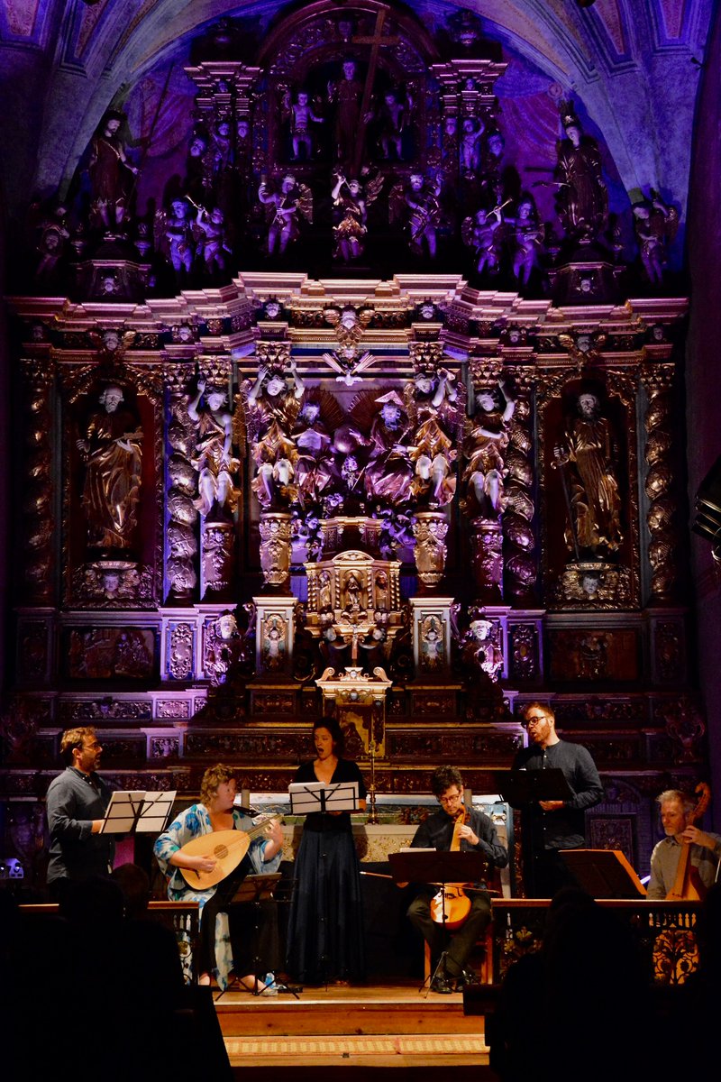 FTarentaise's tweet photo. Autre lieu, autre concert à Peisey-Nancroix le 13 août 2024... mais perdure  la combinaison des sublimes mélopées de madrigaux de la Renaissance avec les textes du trio Pétrarque, Haralambon et Martin : bravo à l'ensemble InAlto pour son audace !
https://t.co/SZU35sUTIC https://t.co/zrSsfx8Jm1