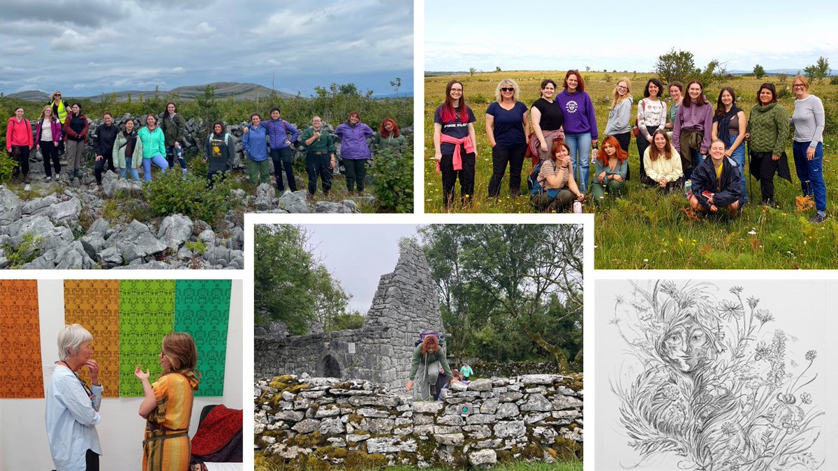 Burrenbeo Trust (@burrenbeotrust) on Twitter photo It has been wonderful collaborating with the <a href="/burrencollege/">Burren College of Art</a> of Art in teaching the #Ecology part of the Global Ecologies Studio Summer School. The final results - from scientific posters, a hand-sown dress, video game characters, illustrations to ceramics, all students showed It has been wonderful collaborating with the <a href="/burrencollege/">Burren College of Art</a> of Art in teaching the #Ecology part of the Global Ecologies Studio Summer School. The final results - from scientific posters, a hand-sown dress, video game characters, illustrations to ceramics, all students showed