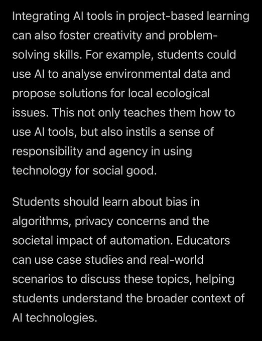 Teaching AI in schools needs to go beyond a skills-based approach https://t.co/FVUyWXftiL https://t.