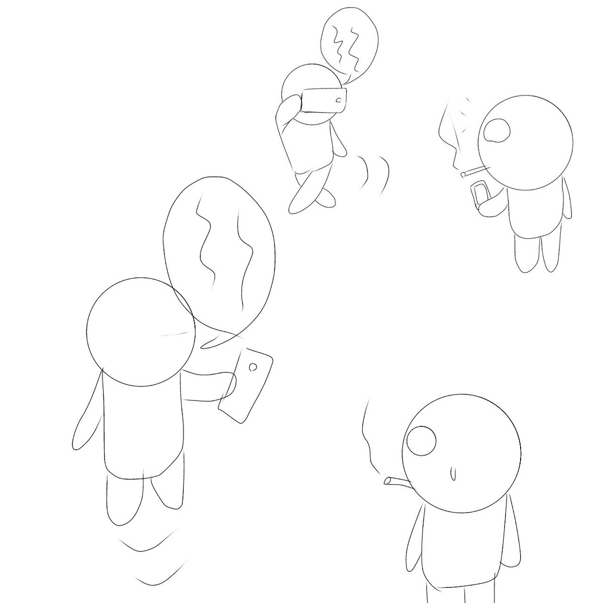 こんな感じで通りすがりにずっとスマホのカメラをワシに向けながら一人でなんか甲高い声で喋りながら通って行ったのよね·····
割とキレイめな女性だったからよもやそんなヘンテコな事してくるとは思わずただボーゼンと立ち尽くしてしまった( ˇωˇ ) 