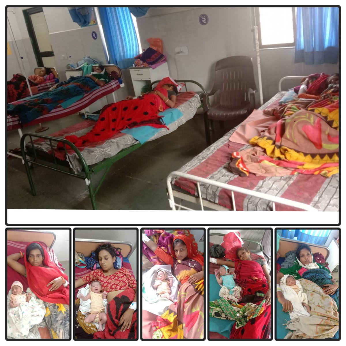 પ્રા.આ.કેન્દ્ર કડિયાદરા ખાતે  ગઈકાલે રાત્રે ૫ સગર્ભા ની ડિલિવરી કરાવવામાં  આવી. તમામ સગર્ભા અને બાળકો સ્વસ્થ છે. સગર્ભા અને બાળકોને જનની શિશુ સુરક્ષા કાર્યક્રમ અંતર્ગત તમામ લાભો આપવામાં આવ્યા.<a href="/CdhoSabarkantha/">CDHO Sabarkantha</a> <a href="/sabarkanthadp/">DDO Sabarkantha</a> <a href="/CollectorSK/">Collector Sabarkantha</a> <a href="/CMOGuj/">CMO Gujarat</a> <a href="/Sbccsk/">SBCC Sabarkantha</a> <a href="/SbccKadiyadra/">SBCC AAM LALPUR PHC KADIYADRA</a> @GujHFWDept