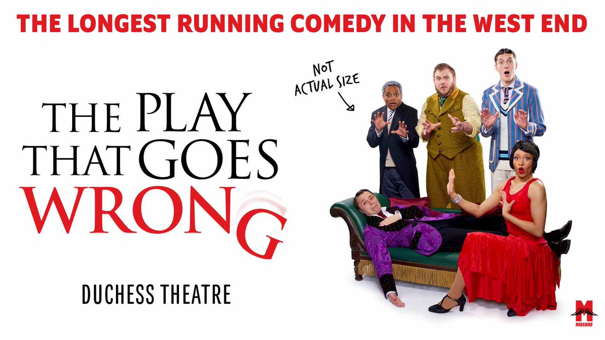 Save Up To 50% | Tickets from £15

Experience total mayhem and enjoy the perfect slice of escapist comedy, guaranteed to leave you aching with laughter.

Valid Tue - Fri &amp; Sun from 3 Sep - 17 Oct 2024 | Book by 23:59 on 15 Aug 2024

Book now - bit.ly/4dD9yds