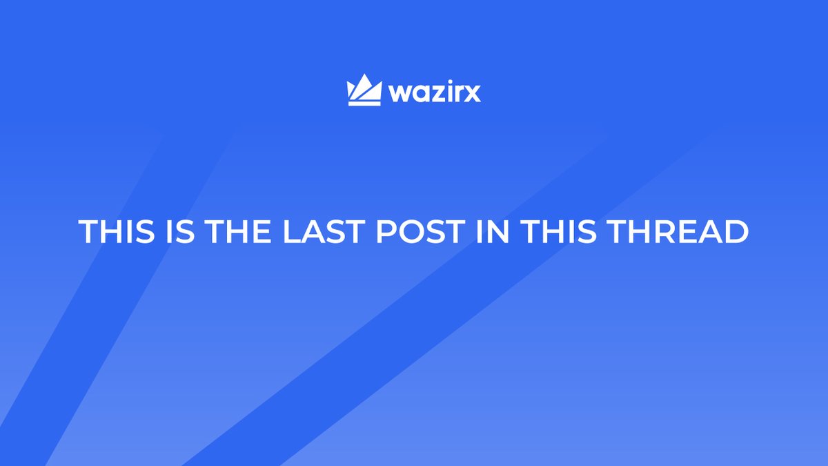 WazirX: India Ka Bitcoin Exchange tweet media