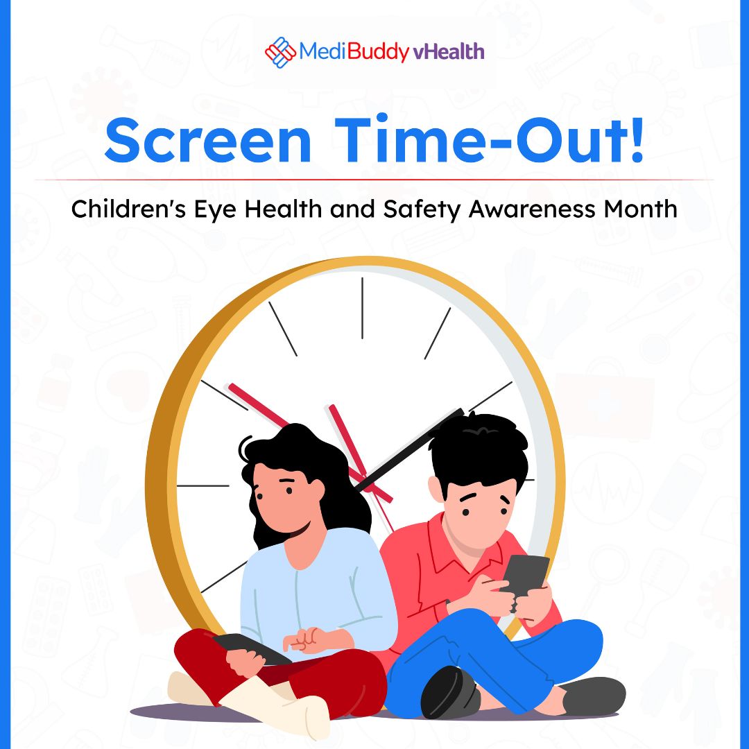 MB_vHealth's tweet photo. Understand the effects of too much screen time on children. Need help?   
Get in touch with a doctor on #MediBuddy.    
https://t.co/N5Qdx2jFD7 #ChildrensEyeHealth 

#VisionMatters #ProtectTheirEyes https://t.co/kBMxQd7y8A