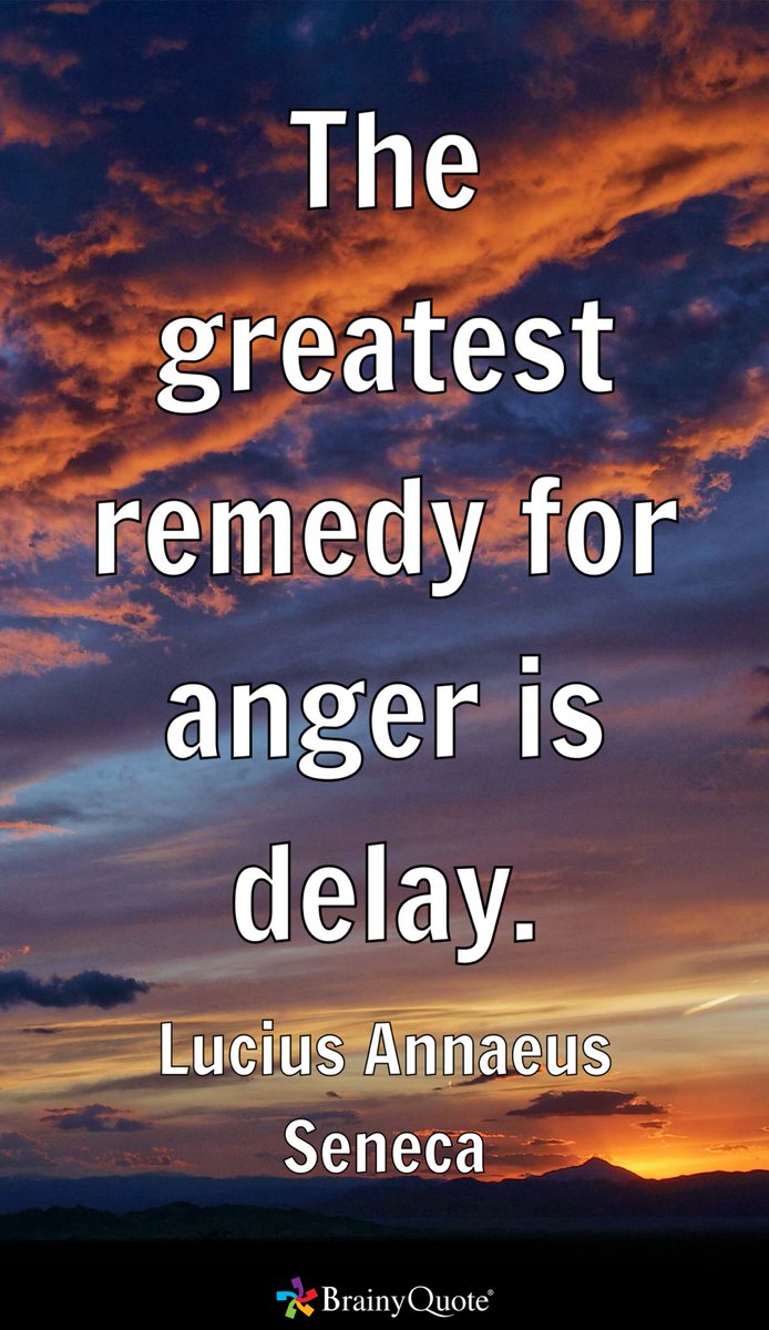 OCKTHEDAMSHADOW's tweet photo. The greatest remedy for anger is delay.
- Lucius Annaeus Seneca https://t.co/ivoD2cnUsC https://t.co/AF73NIHURc