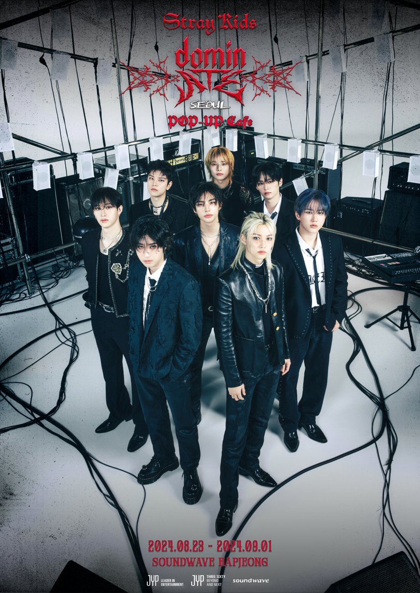 dominate_cafe's tweet photo. Stray Kids World Tour <dominATE SEOUL>
POP-UP CAFE

COMING SOON

#StrayKids #스트레이키즈
#dominATE
#dominATE_SEOUL
#dominATE_SEOUL_POPUP
#ATE
#ChkChkBoom
#YouMakeStrayKidsStay
#사운드웨이브 #SOUNDWAVE https://t.co/rvGzHwJVaY