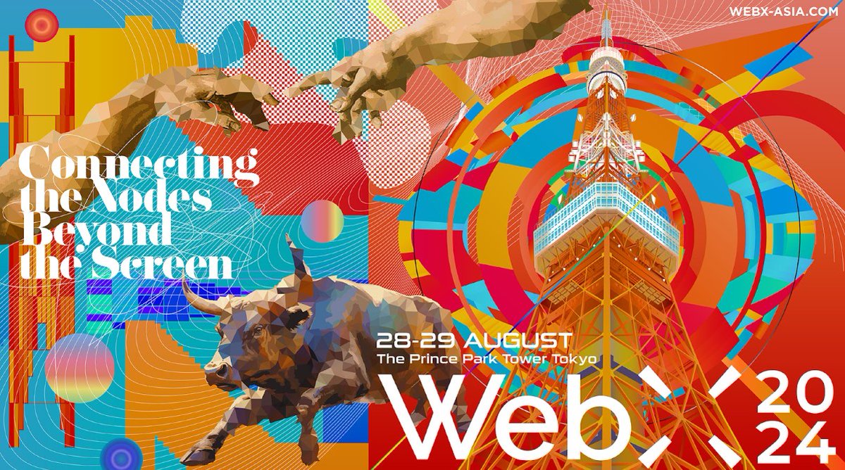 Zhobby's tweet photo. WebX2024 is set to light up Tokyo on Aug 28-29! 🇯🇵 Featuring Japan’s PM Fumio Kishida and global Web3 leaders. 🚀 Don't miss this chance to dive into the future of Web3 and network with top innovators. #WebX2024 #CryptoEvents https://t.co/iZ92EJWmh4