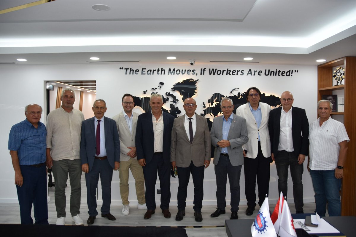 LASTİK-İŞ SENDİKASI (@lastikis1949) on Twitter photo Michael Vassiliadis başkanlığındaki Alman Kimya, Enerji ve Maden İşçileri Sendikası IGBCE ve IndustriALL Küresel Sendika Genel Sekreter yardımcısı Kemal Özkan sendikamızı ziyaret etti.
<a href="/igbce/">IGBCE</a>
<a href="/m_vassiliadis/">Michael Vassiliadis</a>
<a href="/alexbercht/">Alexander Bercht</a>
<a href="/Kemal4ITUC/">Kemal Özkan</a> Michael Vassiliadis başkanlığındaki Alman Kimya, Enerji ve Maden İşçileri Sendikası IGBCE ve IndustriALL Küresel Sendika Genel Sekreter yardımcısı Kemal Özkan sendikamızı ziyaret etti.
<a href="/igbce/">IGBCE</a>
<a href="/m_vassiliadis/">Michael Vassiliadis</a>
<a href="/alexbercht/">Alexander Bercht</a>
<a href="/Kemal4ITUC/">Kemal Özkan</a>