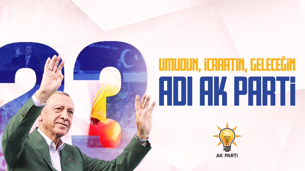 #AKParti23Yaşında Daha nice 23 yıllara inşallah REİS 💡🇹🇷