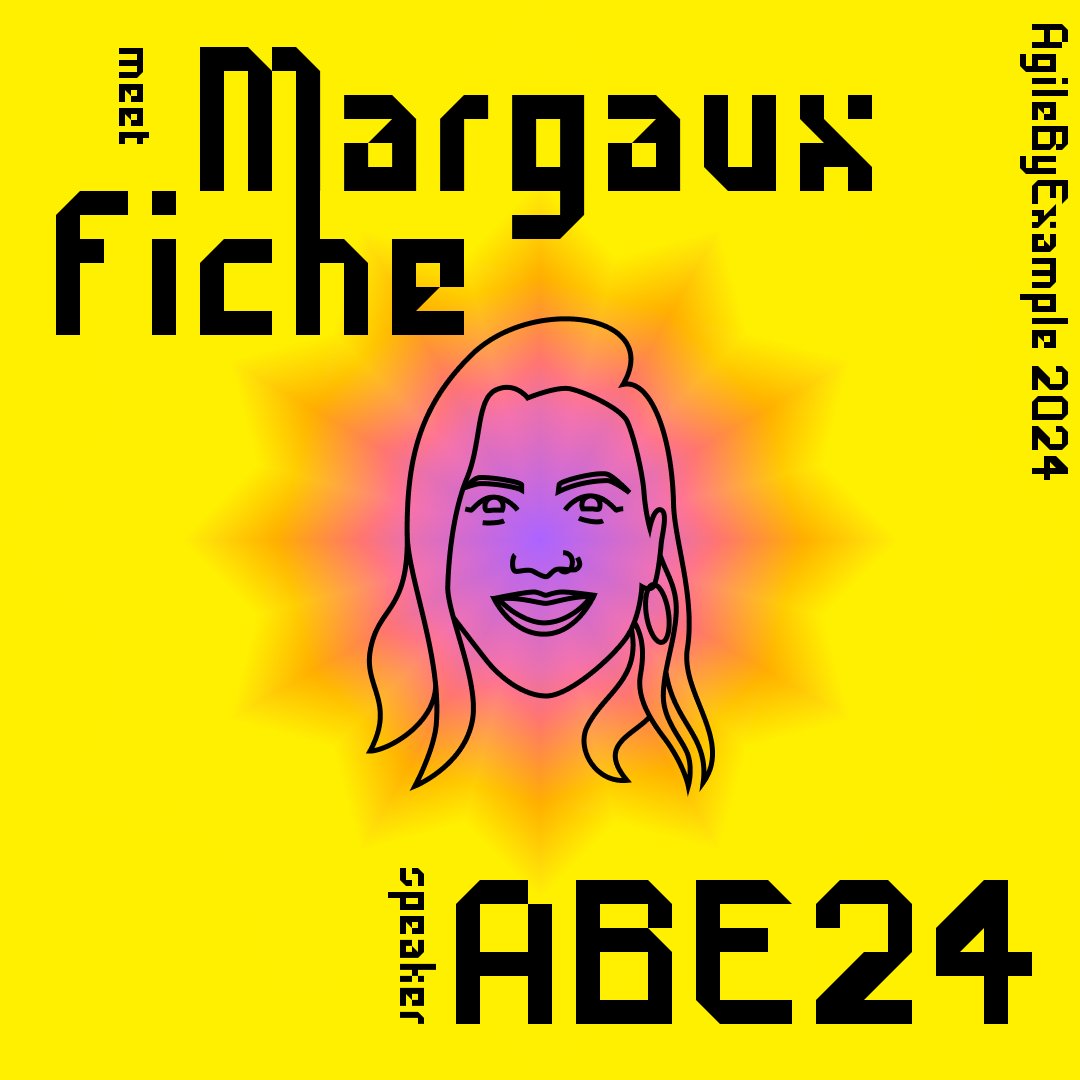 agilebyexample's tweet image. 🚀 Join Margaux Fiche at #ABE24 to learn how one simple change cut dev time in half and boosted team efficiency! Don’t miss her talk: "How One Change in Your Daily Routine Can Improve Your Delivery." #Agile #AgileConference #AgileLeadership #ContinuousImprovement