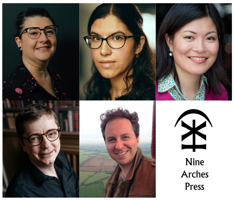 Nine Arches Press (@ninearchespress) on Twitter photo Back with a new fortnightly WEBINAR series led by 5 Nine Arches poets exploring perspectives on #poetry from sci-fi, images, urban spaces, tech, and truth.
Starting 18th Sep: @suzannahevans @saralaestruch <a href="/jennywcreative/">Jennifer Wong</a> @HarryManTweets & <a href="/GregMLeadbetter/">Gregory Leadbetter</a> buff.ly/3SFUK5H Back with a new fortnightly WEBINAR series led by 5 Nine Arches poets exploring perspectives on #poetry from sci-fi, images, urban spaces, tech, and truth.
Starting 18th Sep: @suzannahevans @saralaestruch <a href="/jennywcreative/">Jennifer Wong</a> @HarryManTweets & <a href="/GregMLeadbetter/">Gregory Leadbetter</a> buff.ly/3SFUK5H