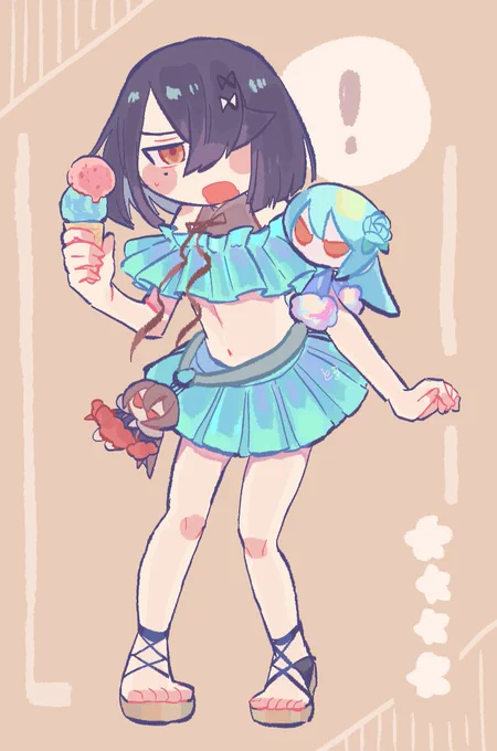水着徐福ちゃん
