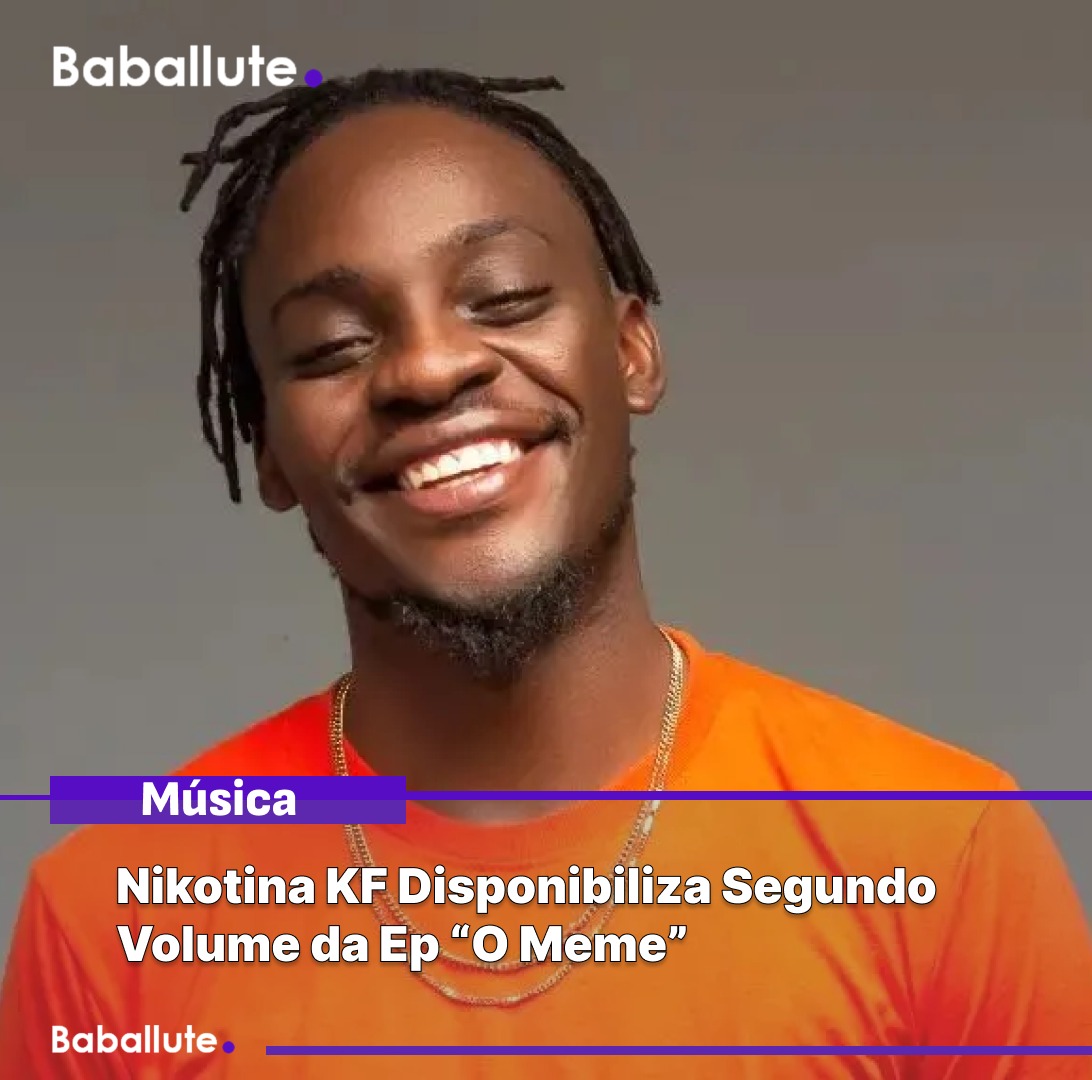 baballute's tweet photo. Nikotina KF Lança "O MEME VOL 2"

O rapper moçambicano Nikotina KF cumpriu a promessa feita aos fãs ao lançar o segundo volume do seu EP intitulado "O MEME". 

Confira mais em : https://t.co/C4tRibYBE2 https://t.co/WHTRF2QZyA