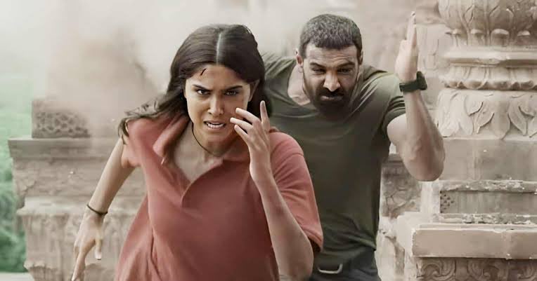 Mayapuri Magazine (@mayapurimag) on Twitter photo #Vedaa Review : John Abraham will be loved by the darling in masses. Sharvari is upping her game with every movie! Double bonanza this friday for <a href="/nowitsabhi/">Abhishek Banerjee</a> and <a href="/tamannaahspeaks/">Tamannaah Bhatia</a>
⭐️⭐️⭐️ (3/5)
Review by <a href="/iamshivankarora/">Shivank Arora</a>
#Sharvari <a href="/nowitsabhi/">Abhishek Banerjee</a> <a href="/tamannaahspeaks/">Tamannaah Bhatia</a> <a href="/nikkhiladvani/">Nikkhil Advani</a> #Vedaa Review : John Abraham will be loved by the darling in masses. Sharvari is upping her game with every movie! Double bonanza this friday for <a href="/nowitsabhi/">Abhishek Banerjee</a> and <a href="/tamannaahspeaks/">Tamannaah Bhatia</a>
⭐️⭐️⭐️ (3/5)
Review by <a href="/iamshivankarora/">Shivank Arora</a>
#Sharvari <a href="/nowitsabhi/">Abhishek Banerjee</a> <a href="/tamannaahspeaks/">Tamannaah Bhatia</a> <a href="/nikkhiladvani/">Nikkhil Advani</a>