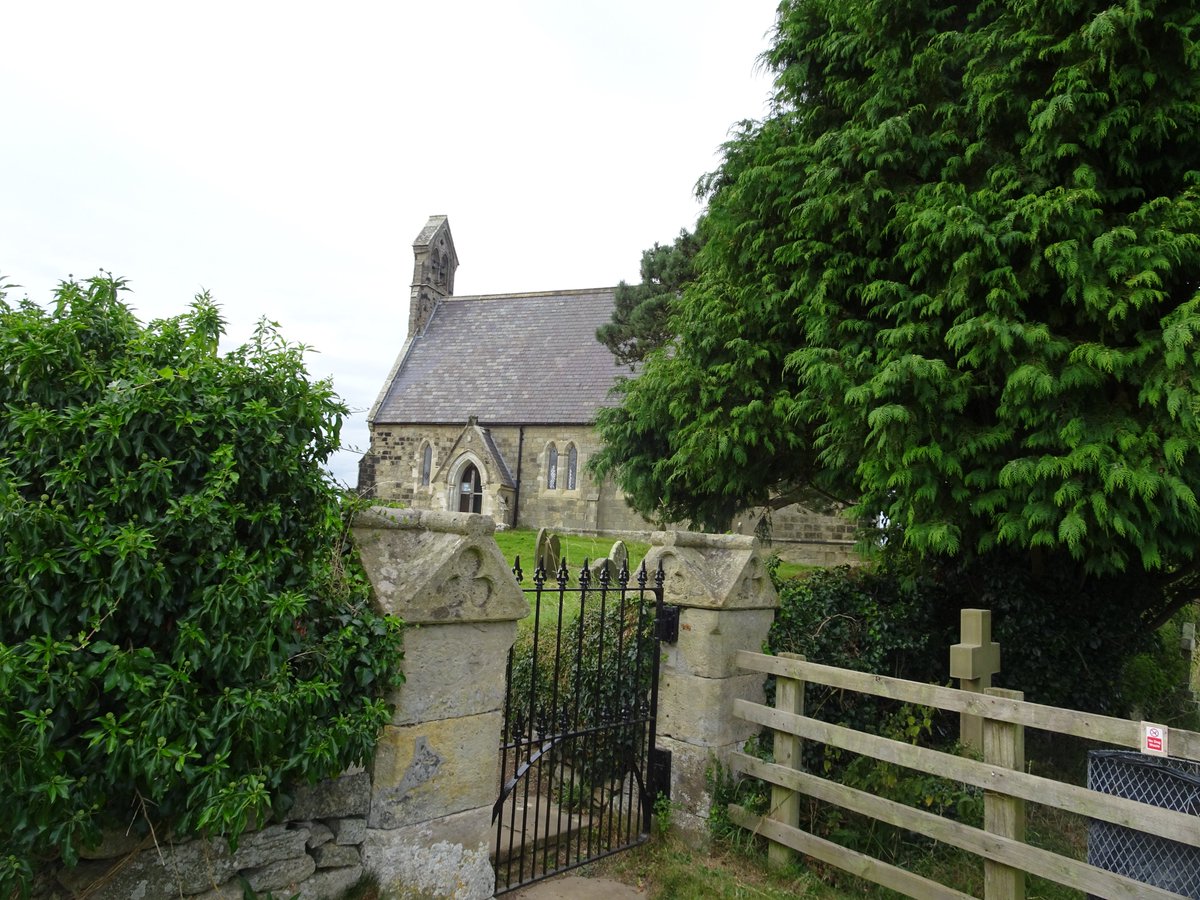 All Saints church Burythorpe yesterday,  peaceful, beautiful views and lovely grounds kept with areas for wildlife and mown paths for access. Lovely. <a href="/gazetteherald/">Gazette & Herald, Ryedale</a> <a href="/VisitRyedale/">VisitRyedale</a> #Yorkshire