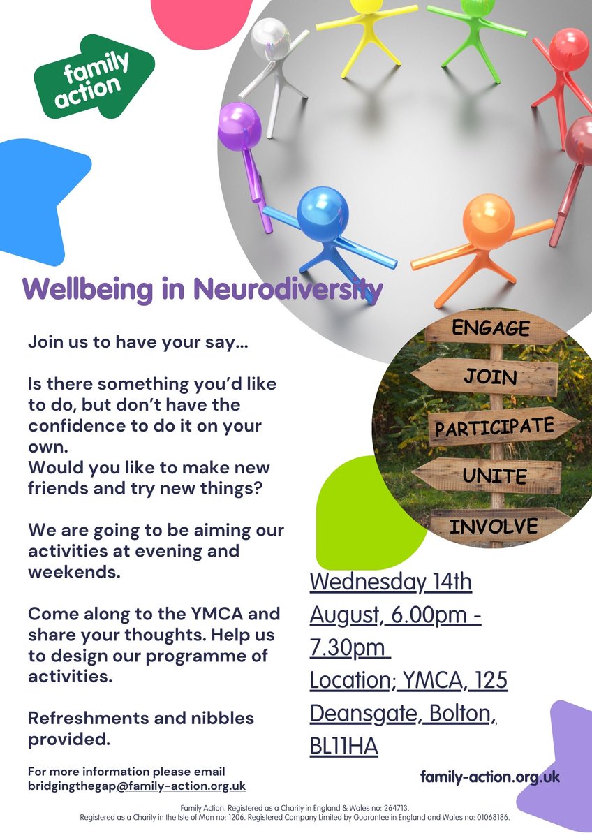 BANDBolton's tweet photo. Come along to our event this evening to contribute to our Bridging the gap project. 
From 6pm in the YMCA Building https://t.co/GZihU7LAAT