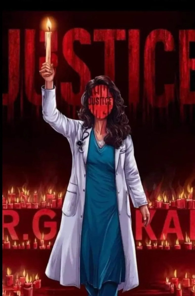 AsifSha84171483's tweet photo. 9 Aug को #RGKarMedicalcollege #कोलकाता में ड्यूटी कर रही #महिलाडॉक्टर के गैंग रैप और मर्डर की दर्दनाक खबर सुन कर भी अगर आप उसके लिए अपनी आवाज नहीं उठाते हैं तो आपके अंदर की इंसानियत मर चुकी है।
Protest day -2 #MVASC #basti
#NirbhayaOfKolkata #JusticeForDoctor
#DoctorsProtest https://t.co/eqj3hOih28