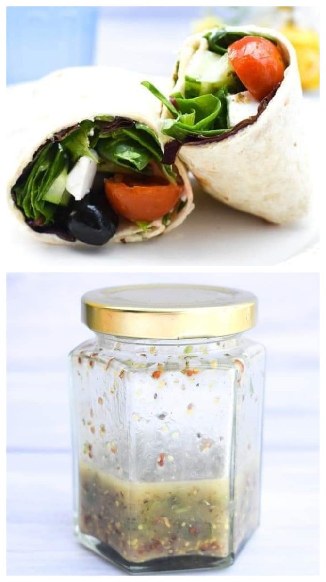 vegan_lunch_box's tweet photo. Whip yourself up something tasty for lunch today and don't forget the drizzle of dressing, it makes this wrap rather special. 
https://t.co/21KTgT6FVW
#vegan #veganwraps https://t.co/gjlcj4VNZf