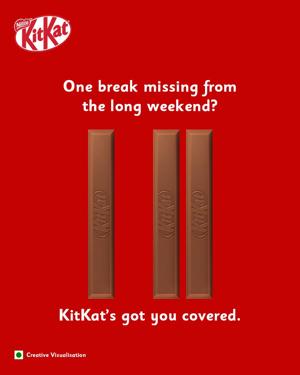 KitKat India tweet media