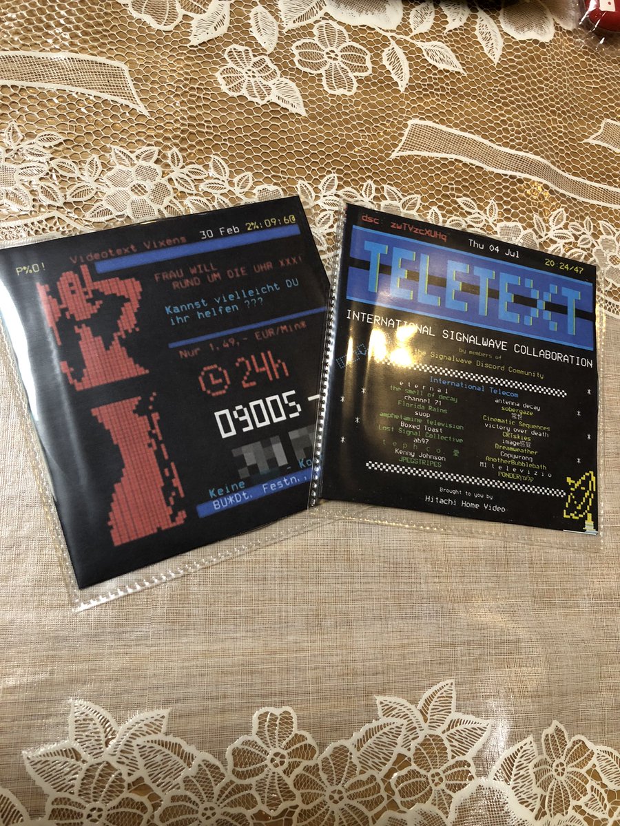 ram_yn's tweet image. VA - TELETEXT: The International Signalwave Compilation
from @hitachihv 界隈では錚々たる面々が自慢のシグナルを響かせる。多種多様なので合わないのもあるけどどれかは絶対ハマるはず。中盤のFlorida Rains、International Telecomが特に好き。 #signalwave #vaporwave