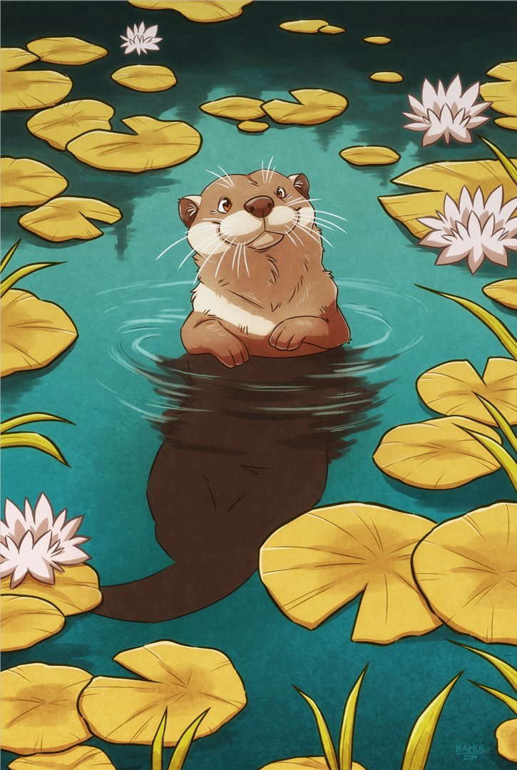 "Hello there!"
For Eurofurence 2024 Artshow.