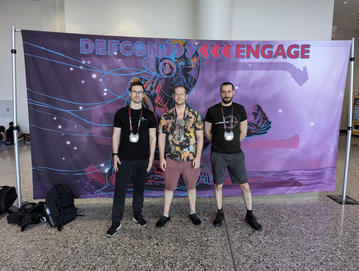 A great week of #Defcon32 and #BsidesLV is over. 😎