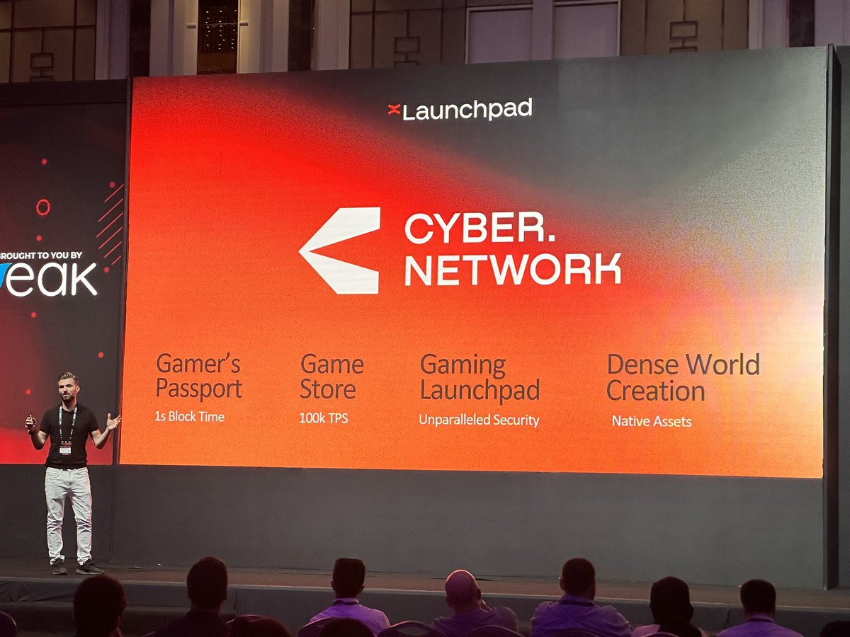 JUST IN: <a href="/CyberNetwork_X/">CyberNetwork</a> unveiled at <a href="/IstanbulBlockWk/">Istanbul Blockchain Week</a> as the next <a href="/xLaunchpadApp/">xLaunchpad</a> startup 🎮