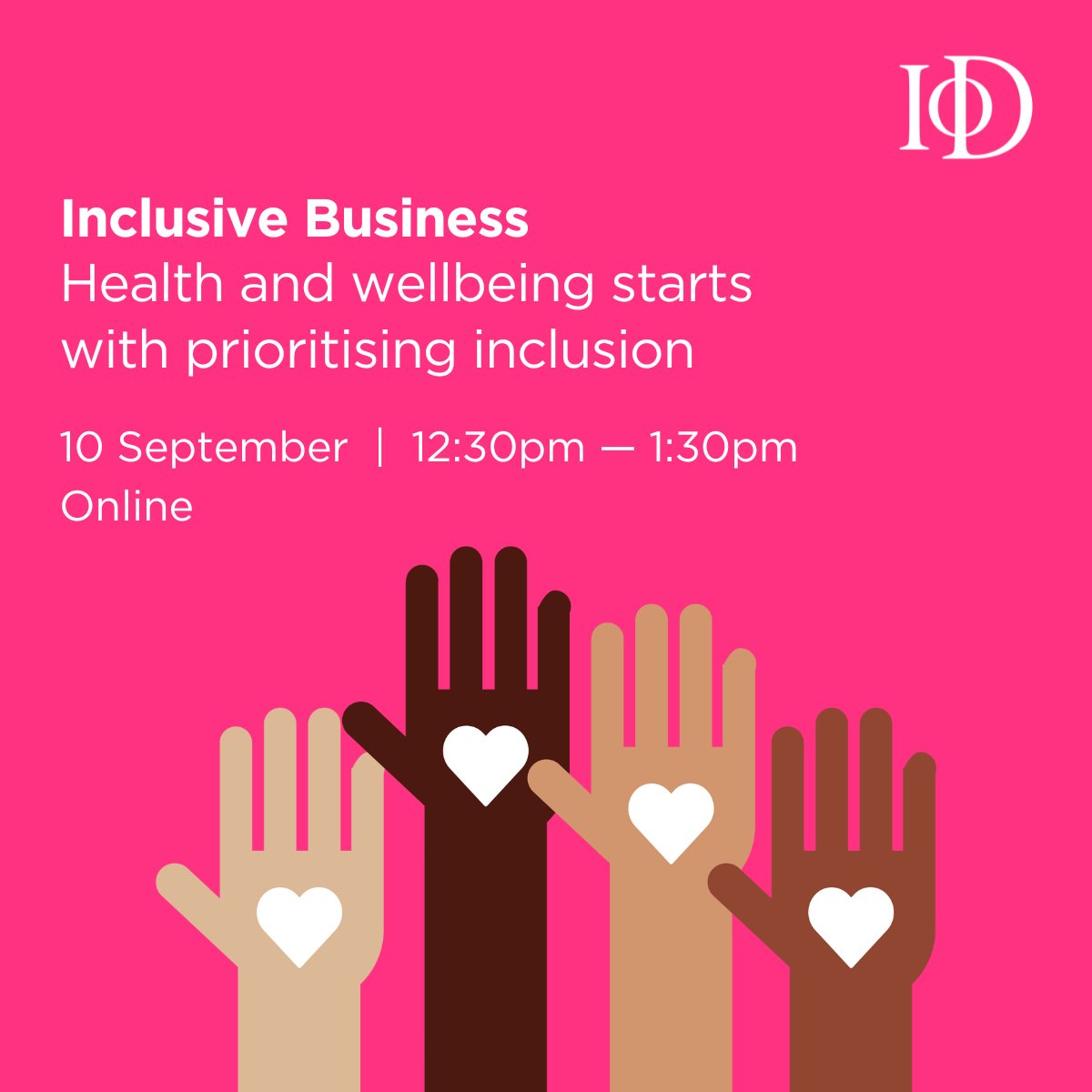 IoD North West (@iodnorthwest) on Twitter photo Are you missing out on talent? Only 9% of the workforce includes those with #disabilities. As a leader its on you to foster inclusion and unlock your teams potential.
Join our Webinar on 10 Sept & learn how #neurodiversity can drive innovation.
Register: lnkd.in/eJvAYdBJ Are you missing out on talent? Only 9% of the workforce includes those with #disabilities. As a leader its on you to foster inclusion and unlock your teams potential.
Join our Webinar on 10 Sept & learn how #neurodiversity can drive innovation.
Register: lnkd.in/eJvAYdBJ