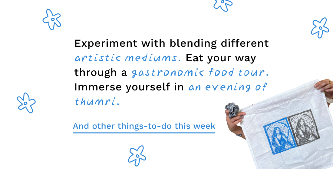 The long weekend starts tomorrow and we hope you’re doing something fun, relaxing and exciting! If you don’t have any plans yet, here are a few exciting things to do in MUM, BLR, PUN &amp; KOL for you 💥 Head here to start booking your 🎟️ tinyurl.com/84j6fv2d