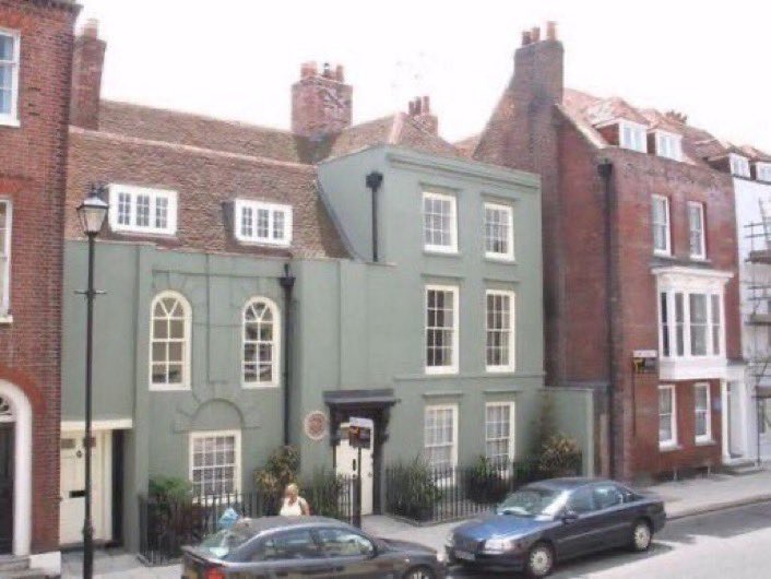 jdmccafferty's tweet photo. 14 Aug 1628: The Duke of #Buckingham arrives at the Greyhound Inn #Portsmouth #otd where he was stabbed to death by John Felton on 23 Aug https://t.co/UMDfXR89Wx