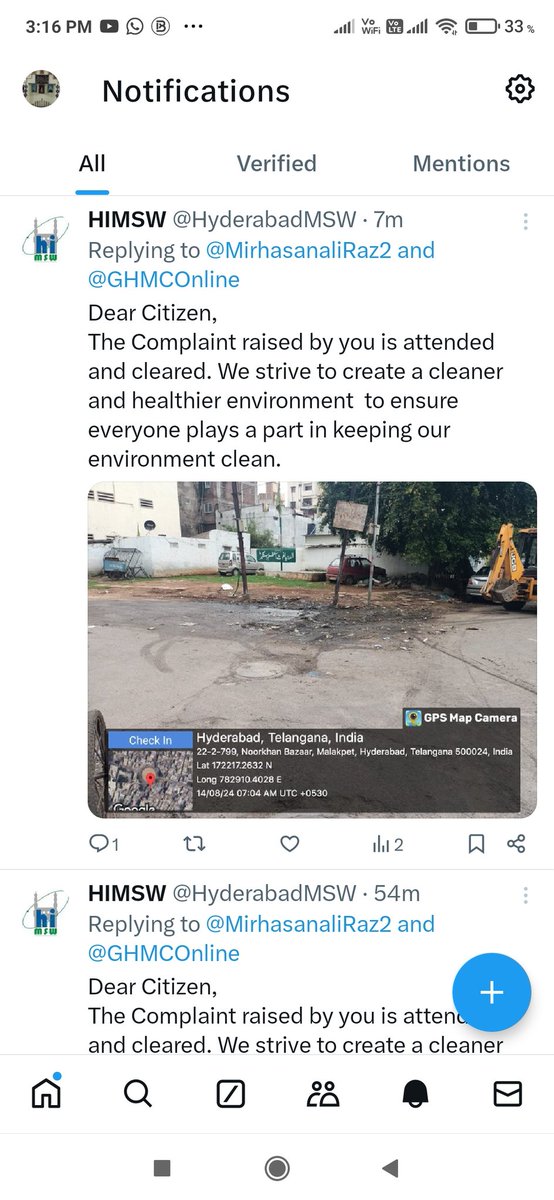 MirhasanaliRaz2's tweet photo. @TheSiasatDaily you can check in this complaint which I have given two hours before and they edited photos and send to me plz help and do something area Noor Khan bazar https://t.co/nr6qrGOwt7