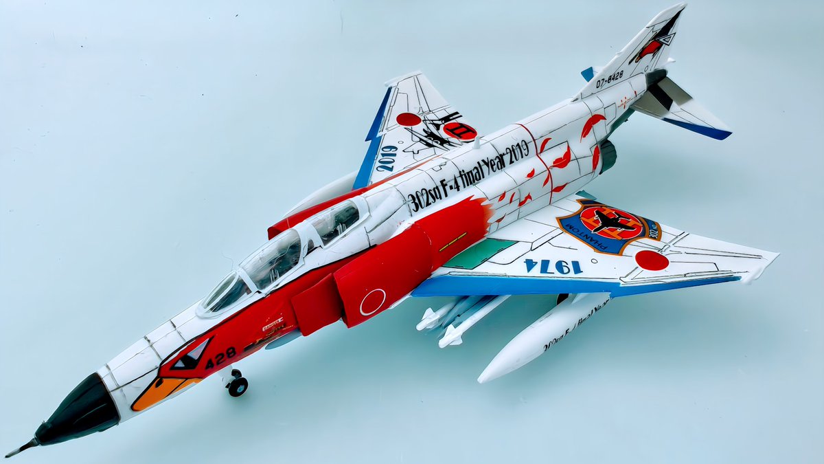 hobycrak's tweet photo. エフトイズのF-4 ファントムⅡです。
#F4Fhantom #F4ファントム #エフトイズ https://t.co/KXpAEbbhR5
