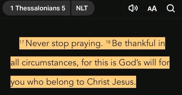 Be thankful in all Circumstances ❤️🔥