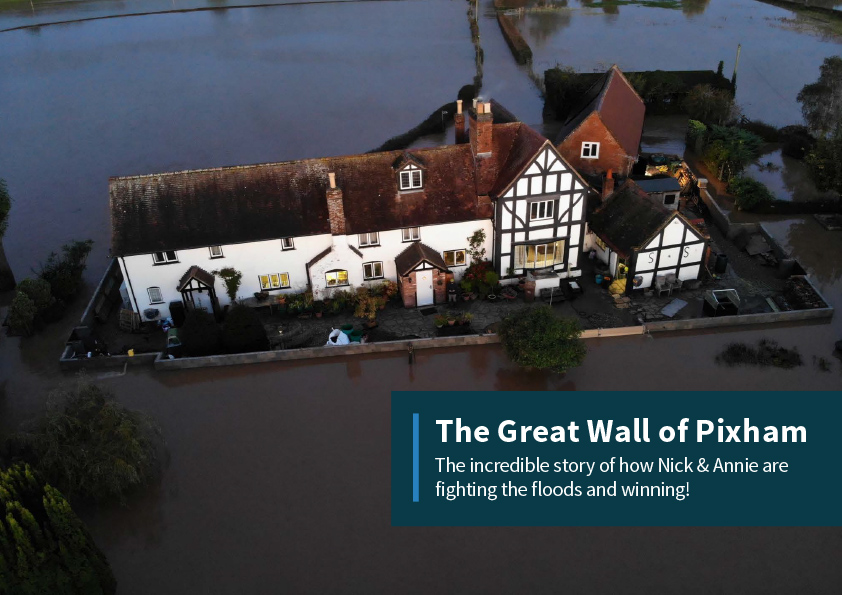 floodmary's tweet photo. This is the incredible story of how @NickFloodWall &amp; his wife Annie successfully built a wall to hold out the mighty #RiverSevern
Read all about it &amp; importantly how to do it, here on my website https://t.co/h5CpgJk6xV https://t.co/nvKSpSIVCo