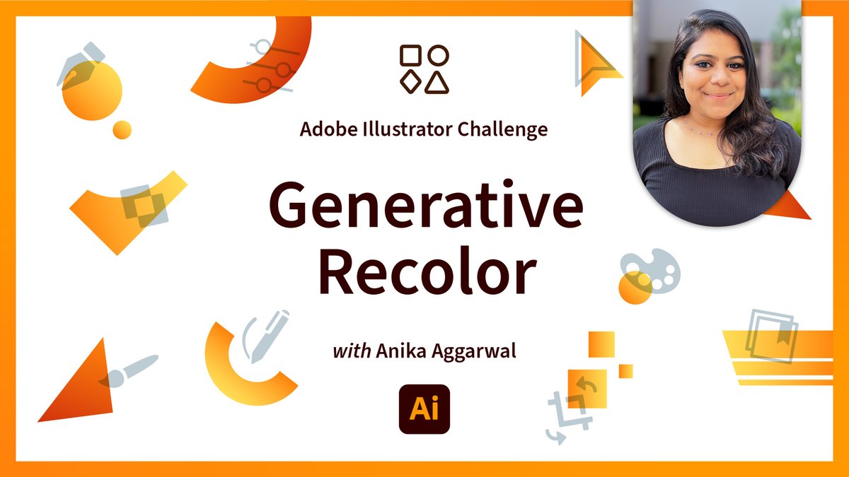 <a href="/Pinsky/">Howard Pinsky</a> Ready to kick off another school year? Start with a back-to-school bash! Create an eye-catching invite in #AdobeIllustrator with <a href="/anika_agg/">Anika Aggarwal</a> and discover how to use Generative Recolor for color palettes and gradients!

Tune in at 10 AM PDT: adobe.ly/3YKVquv