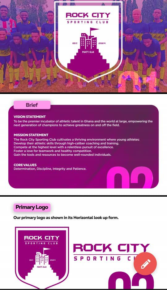 Core values,Mission and Vision we have as a club