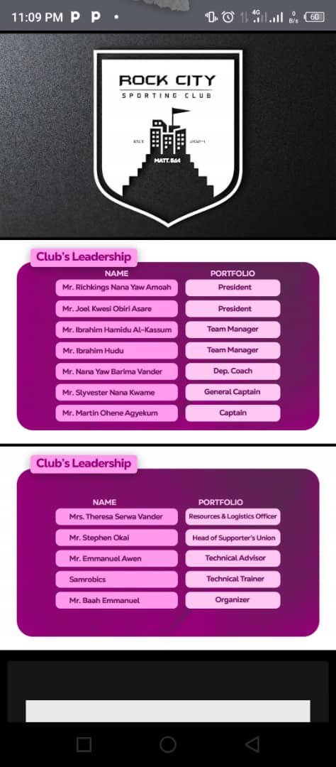 _Rock_City_Club's tweet photo. Core values,Mission and Vision we have as a club https://t.co/0b9iRCRNhT