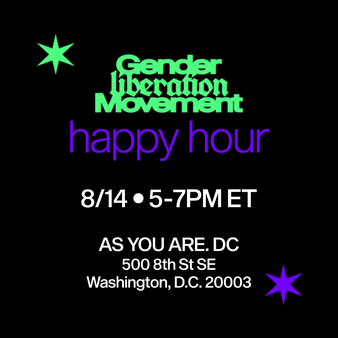 GENDER LIBERATION MOVEMENT tweet media