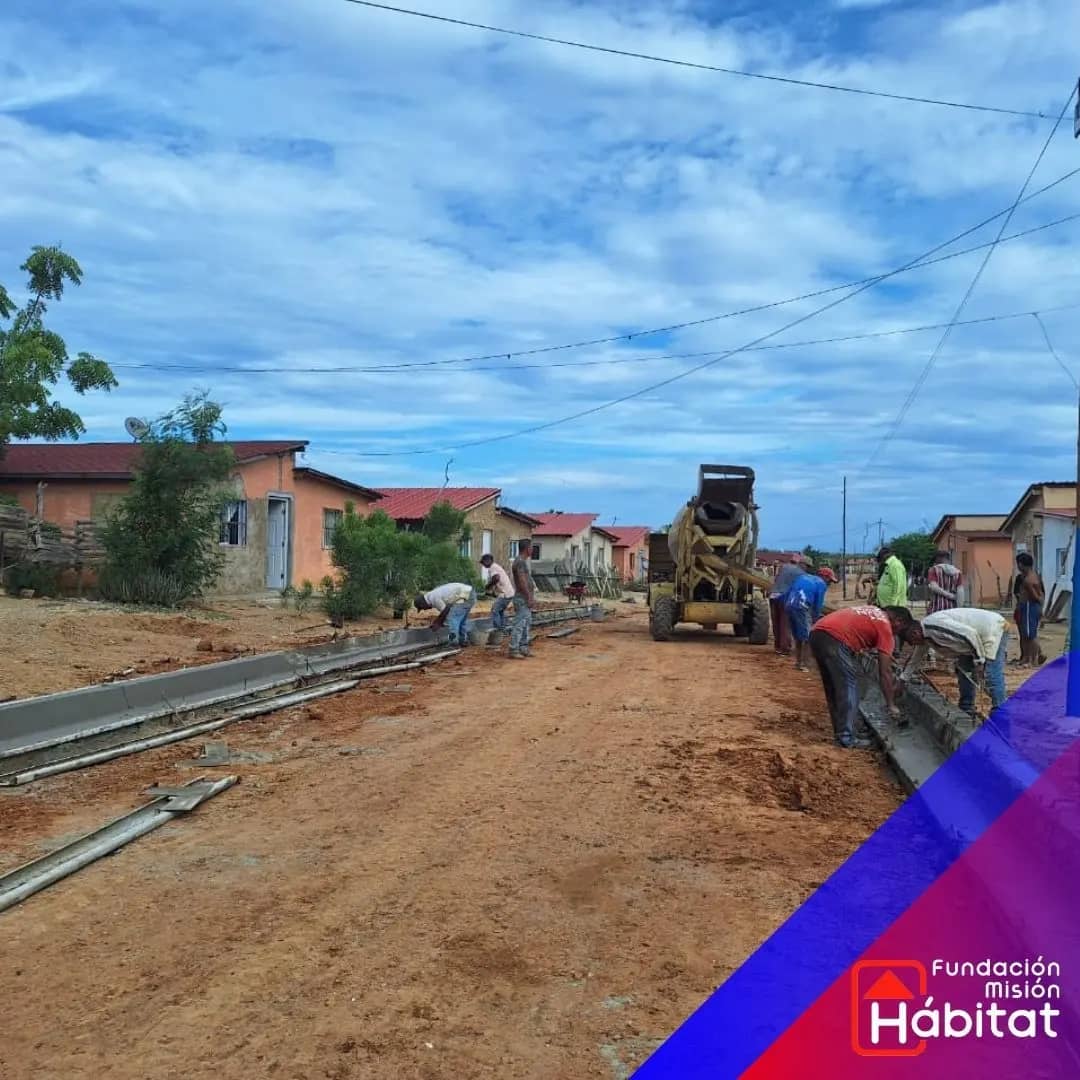 📌Entérate 📢 #InfoFMH 
Obra: Consolidación de Obras de Servicios para 103 viviendas en Desarrollo Habitacional Octava Estrella en el Municipio Tubores, Edo. Nva. Esparta